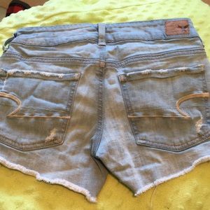 American Eagle jean short cutoffs